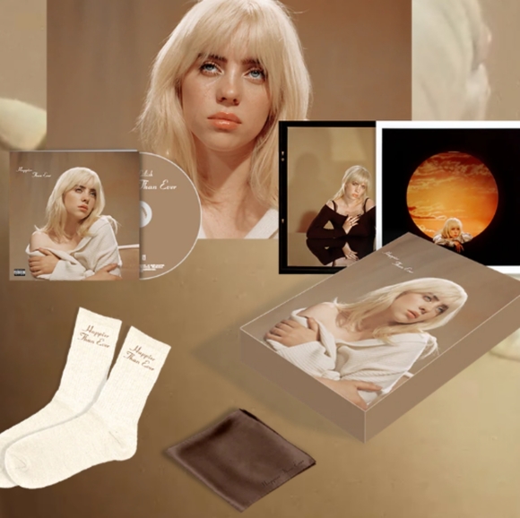 Billie Eilish Happier Than Ever Silky Scarf Bandana *Limited Edition* - Picture 5 of 5